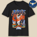 Aaron Judge V3 New York Yankees Black TShirt MLB Home Run King Graphic Shirt