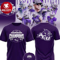 Abilene Christian Wildcats Back2Back Conference Champions 2025 Two Sided Shirt