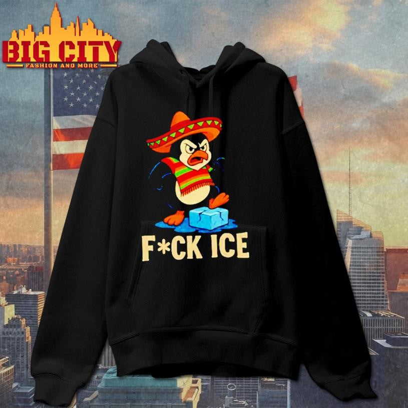 Abolish Ice Angry Penguin Fuck Ice Shirt