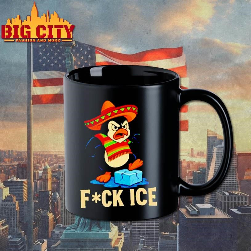Abolish Ice Angry Penguin Fuck Ice Shirt