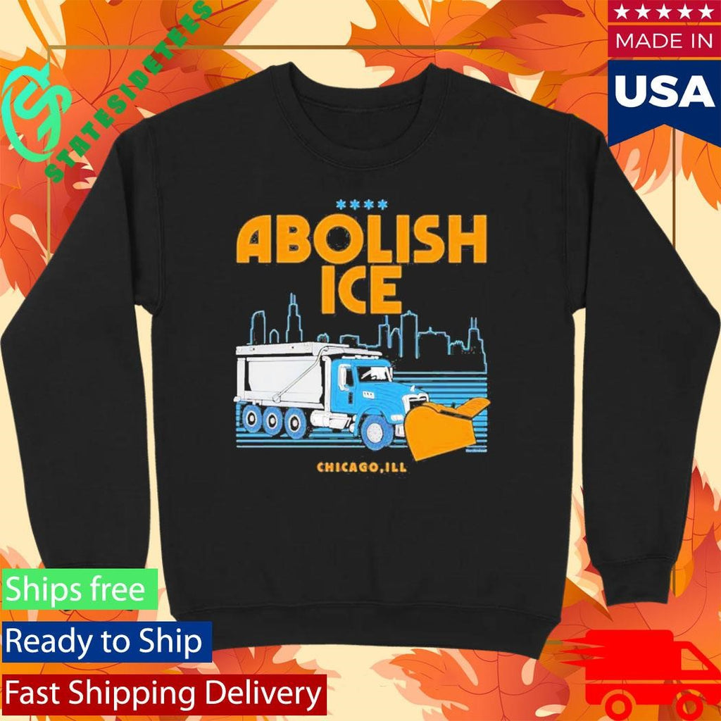 Abolish Ice Chicago Ill Snowplow Benefit Shirt