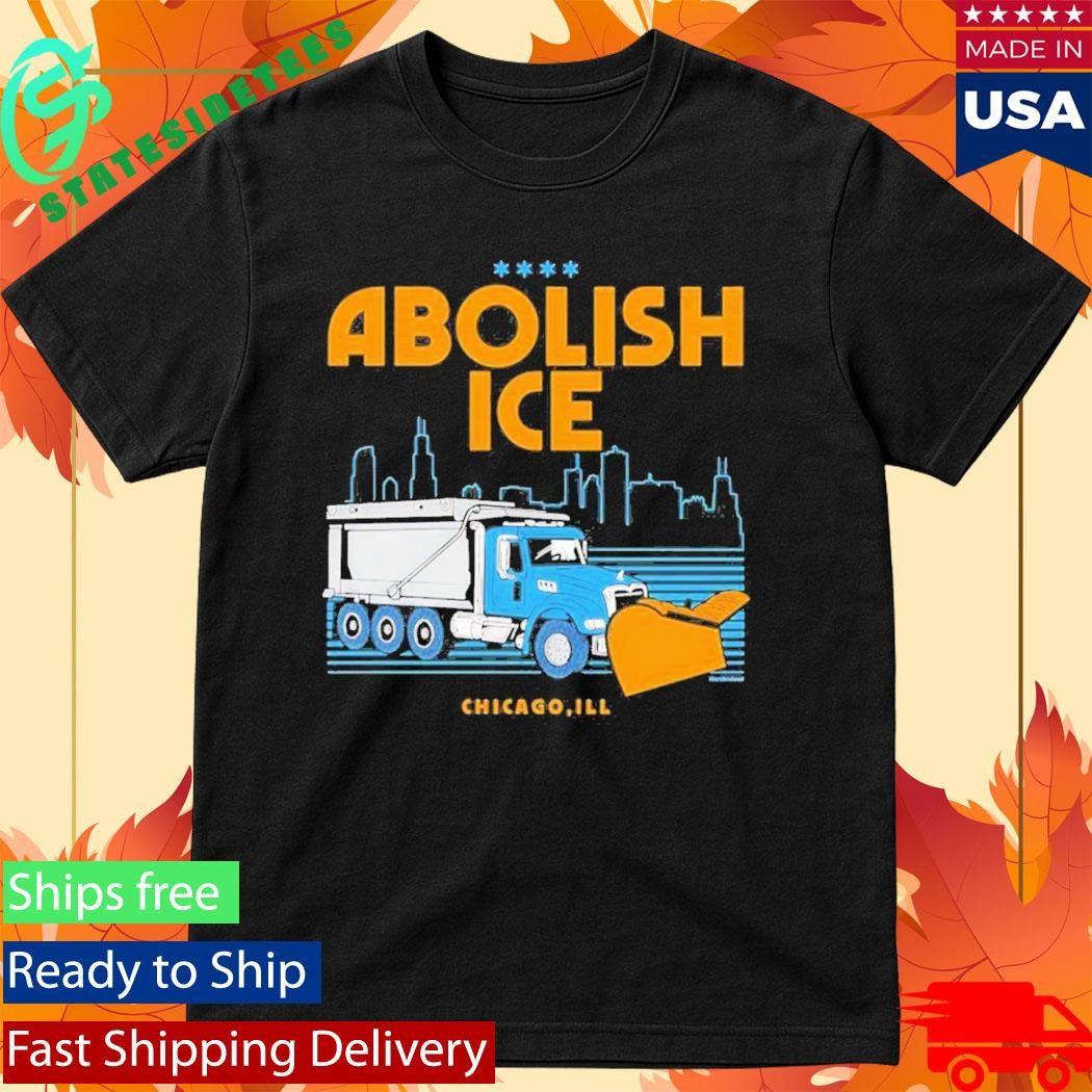 Abolish Ice Chicago Ill Snowplow Benefit Shirt
