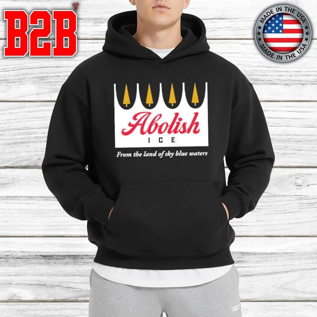 Abolish Ice From The Land Of Sky Blue Waters Shirt