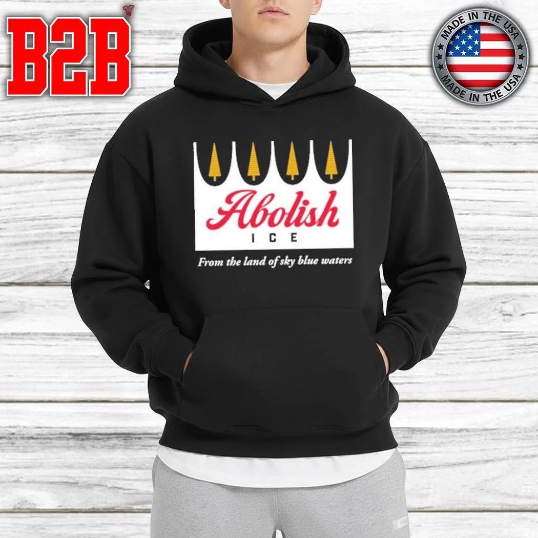 Abolish Ice From The Land Of Sky Blue Waters Shirt