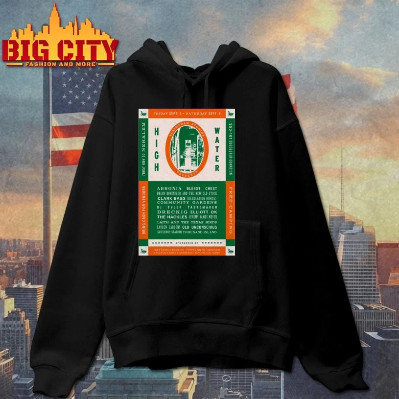 Abronia Band High Water Sept 5 2025 Poster Shirt