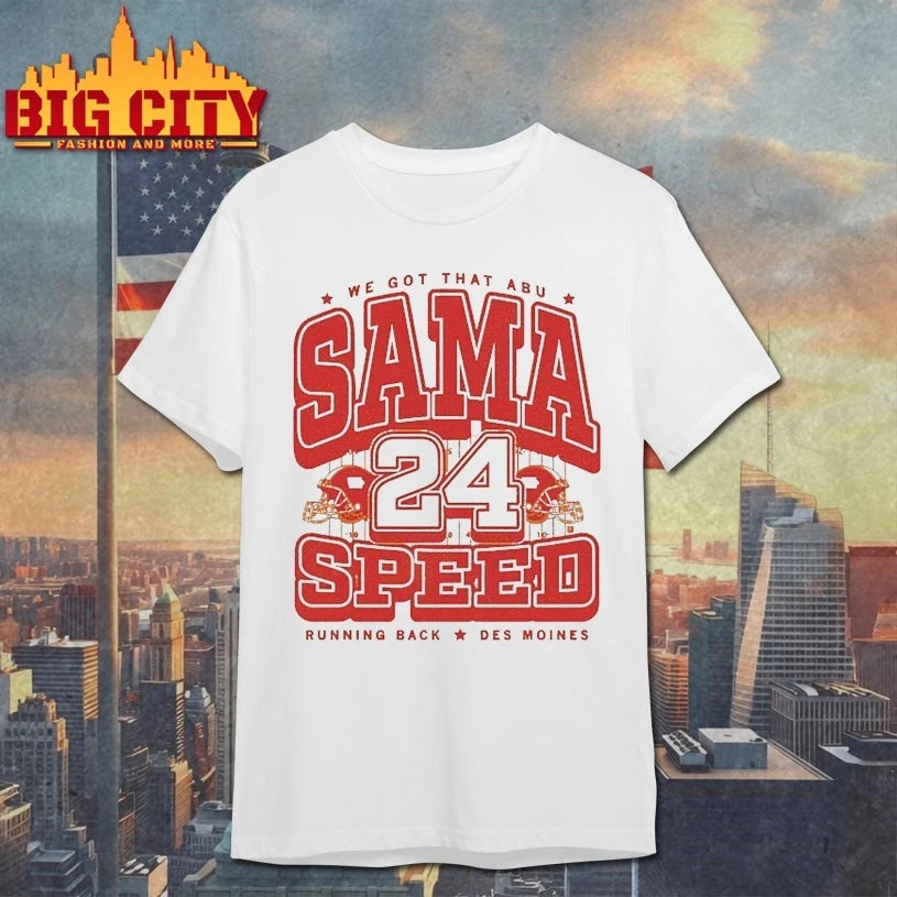 Abu Sama Speed We Got That Abu Running Back Des Moines Shirt