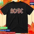 Ac Dc Leopard Logo T-Shirt