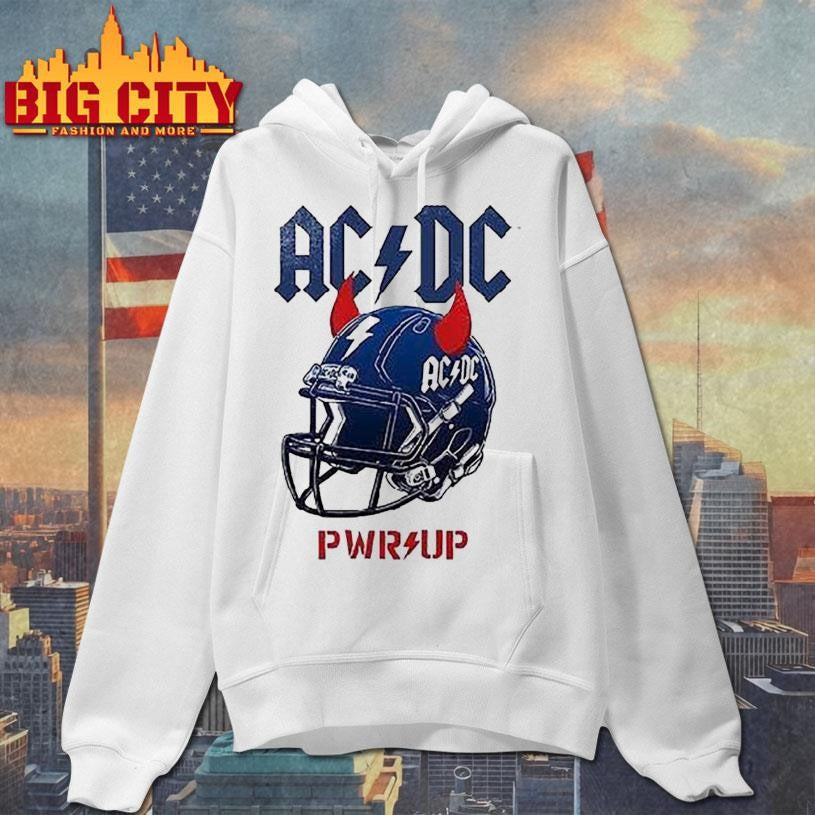 Ac Dc Pwr Up Are You Ready Helmets Cities Shirt