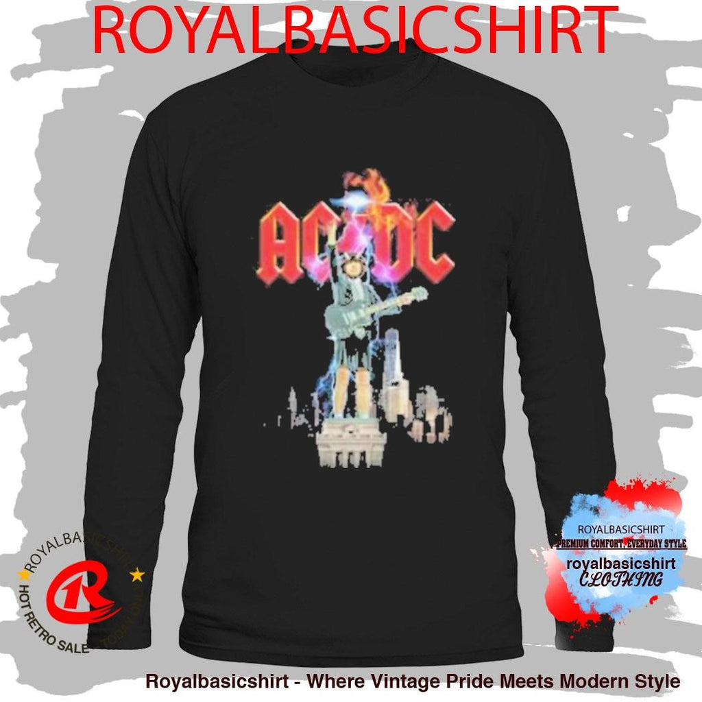 Acdc Angus Lady Liberty T-Shirt