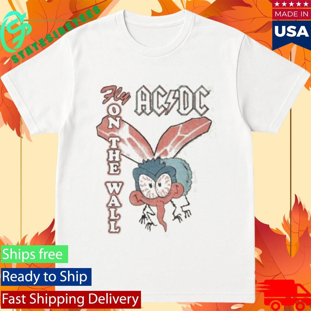 Acdc Fly On The Wall Ringer T-Shirt