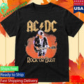Acdc Rock Or Bust Double Sided Shirt
