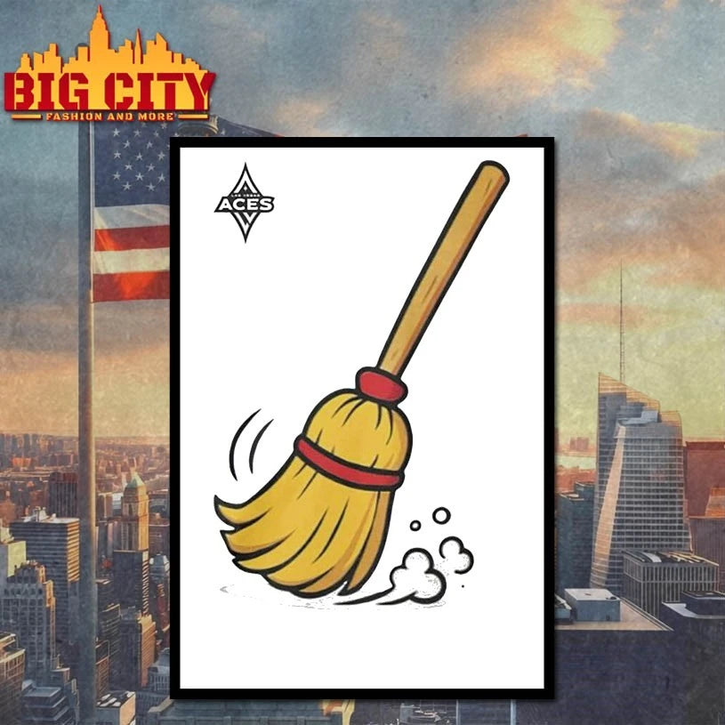 Aces Broom Sweep Shirt