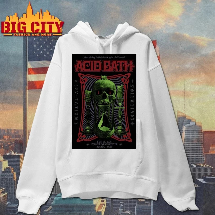 Acid Bath 9.25.2025 Austin TX Poster shirt