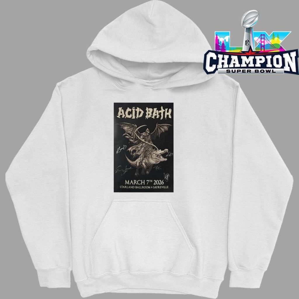 Acid Bath Starland Ballroom Mar 7 2026 Shirt