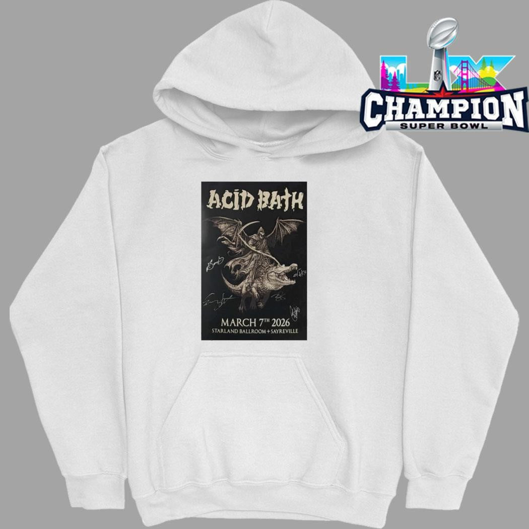 Acid Bath Starland Ballroom Mar 7 2026 Shirt