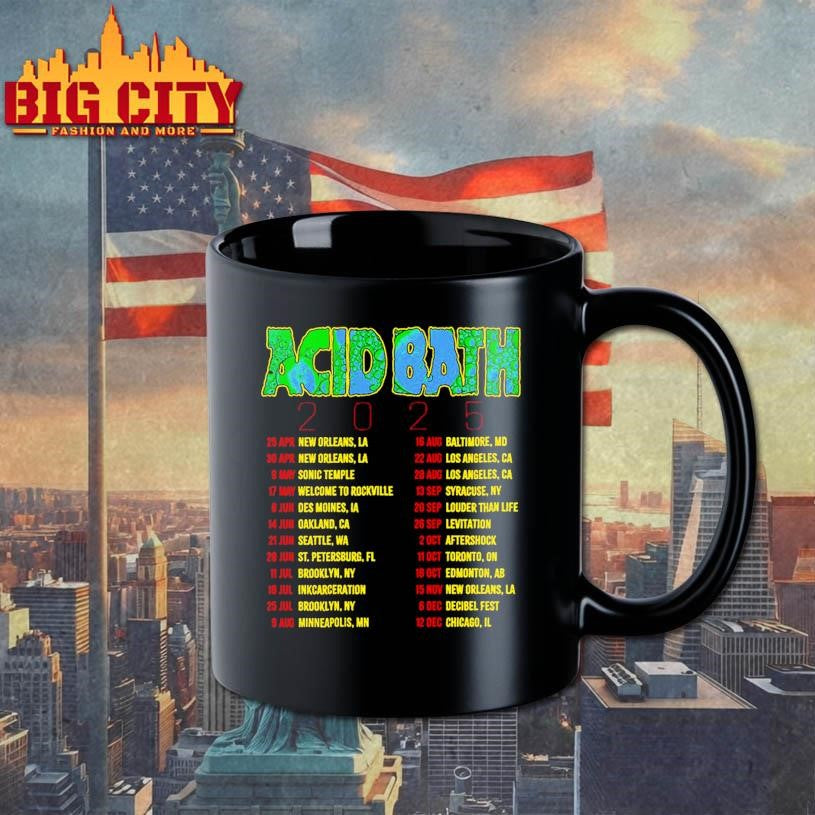 Acid Bath Tour 2025 Shirt
