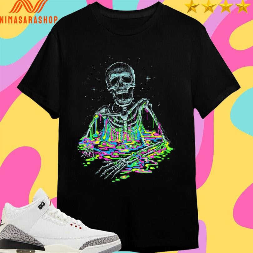 Acid Bones Glow-in-the-Dark Skeleton Shirts