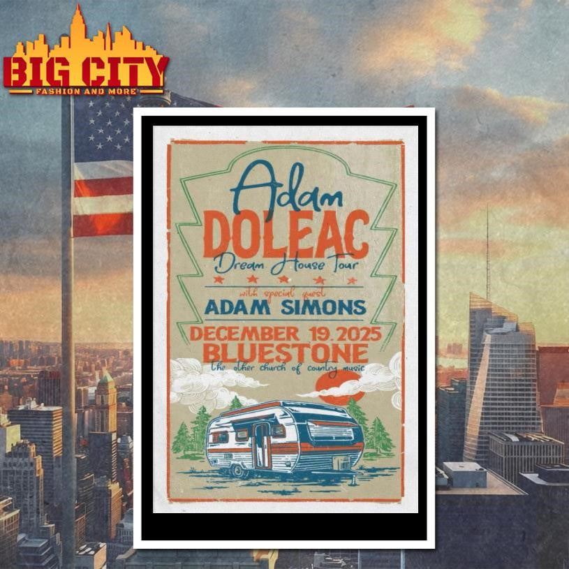 Adam Doleac Dec 19 2025 The Bluestone in Columbus OH Poster Shirt
