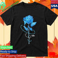 Ado Blue Rose T-Shirt