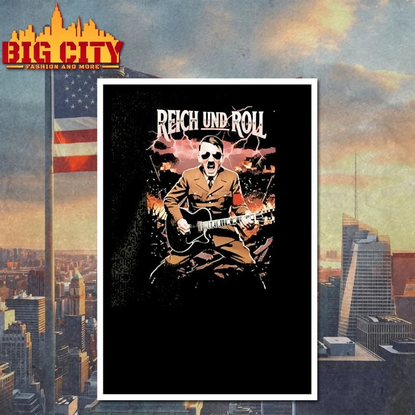 Adolf Hitler Reich And Roll Shirts