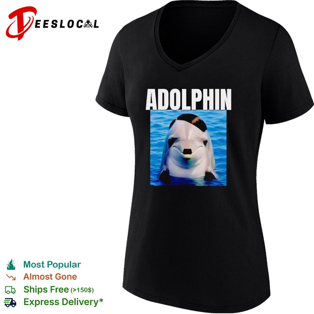 Adolphin Adolf Hitler x Dolphin Animal shirt