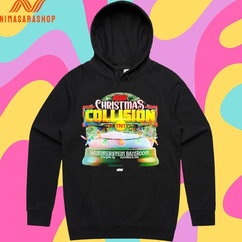 Aew Christmas Collision Tnt Hammerstein Ballroom New York Ny December 21 2025 Shirts