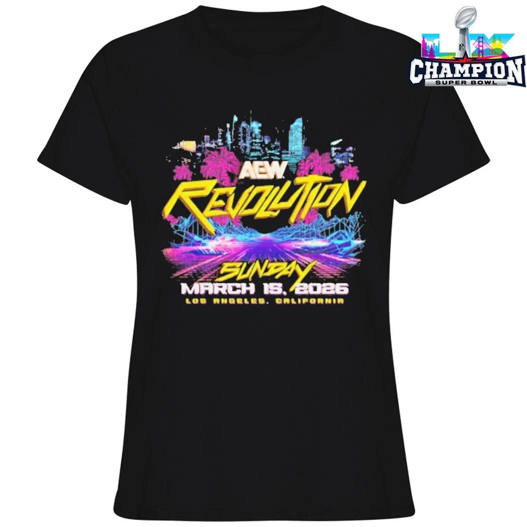 Aew Revolution 2026 Event Shirt