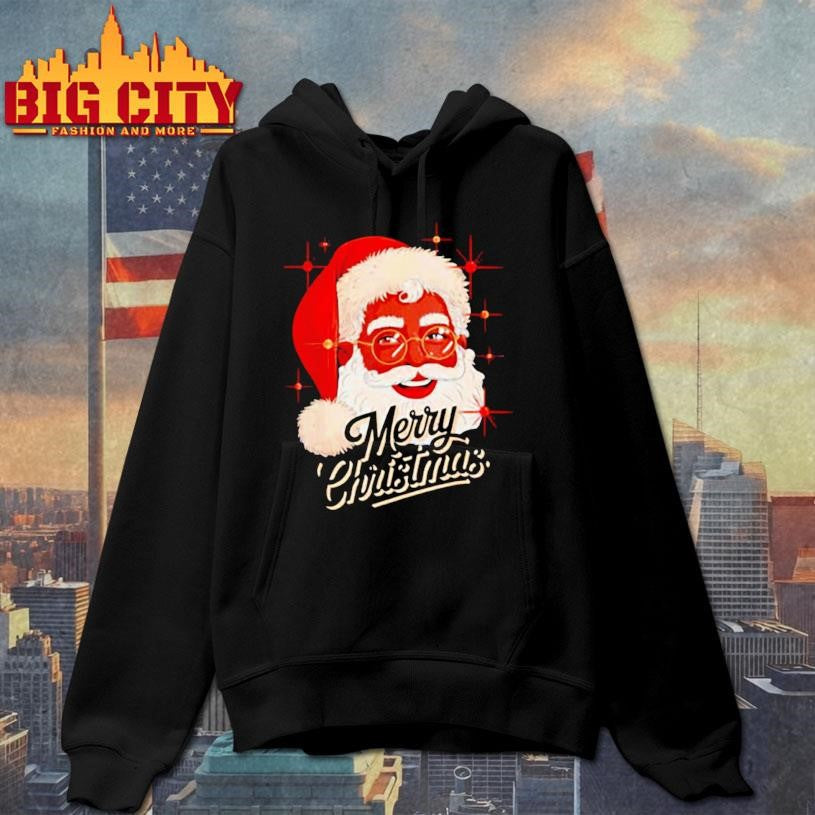 African American Santa Christmas Black Xmas shirt