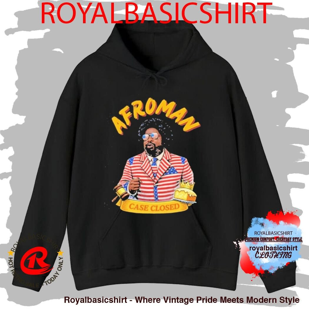 Afroman Case Closed Lemon Pound Cake Free Speech Shirt