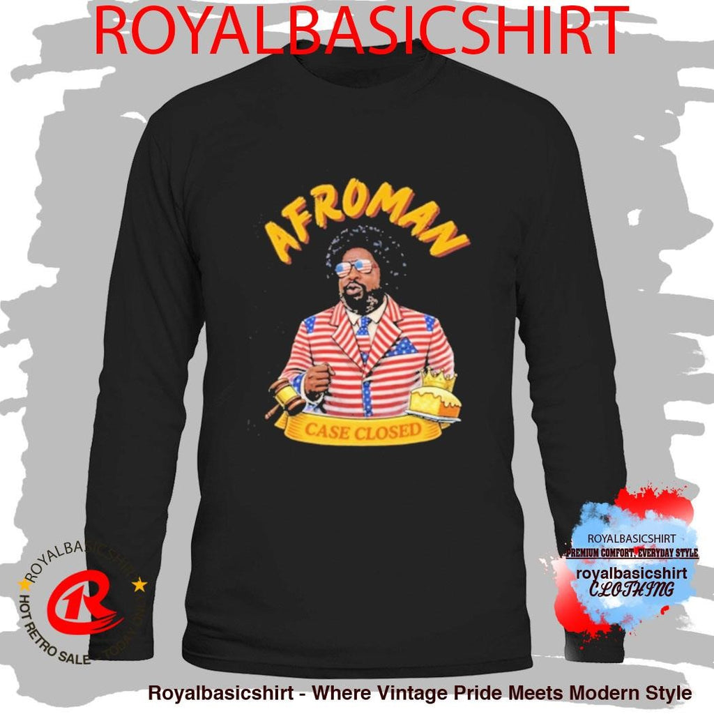 Afroman Case Closed Lemon Pound Cake Free Speech Shirt