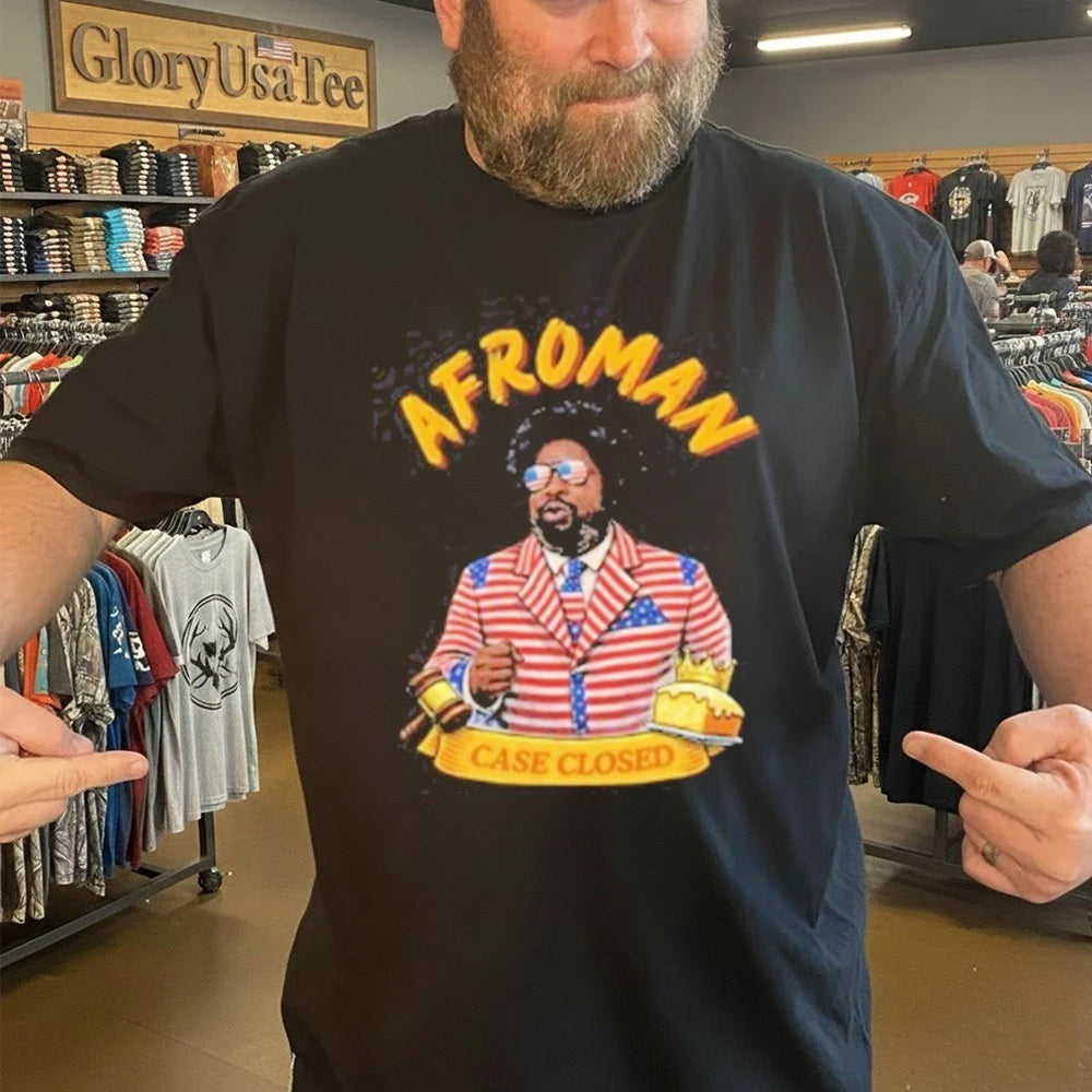 Afroman Case Closed Shirt Lemon Pound Cake Free Speech Shirt