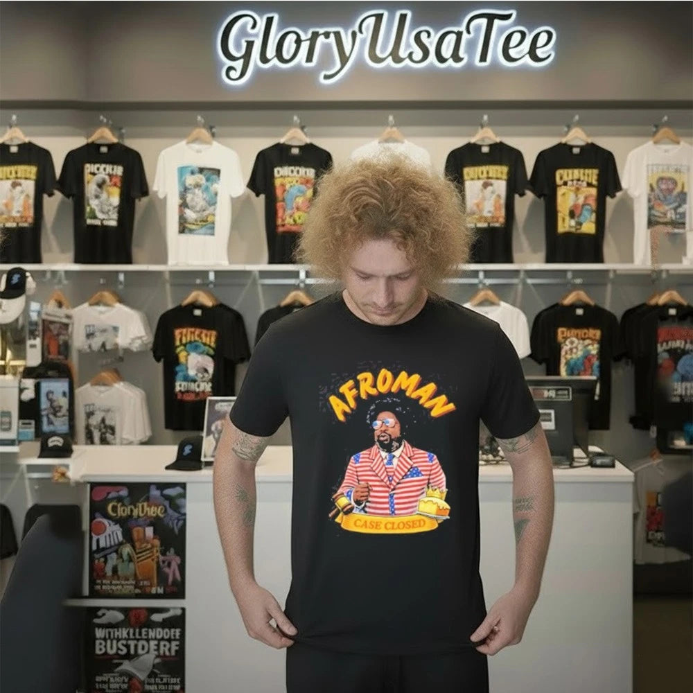 Afroman Case Closed Shirt Lemon Pound Cake Free Speech Shirt
