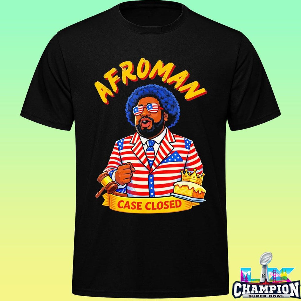 Afroman Lemon Pound Cake Case Closed Shirt