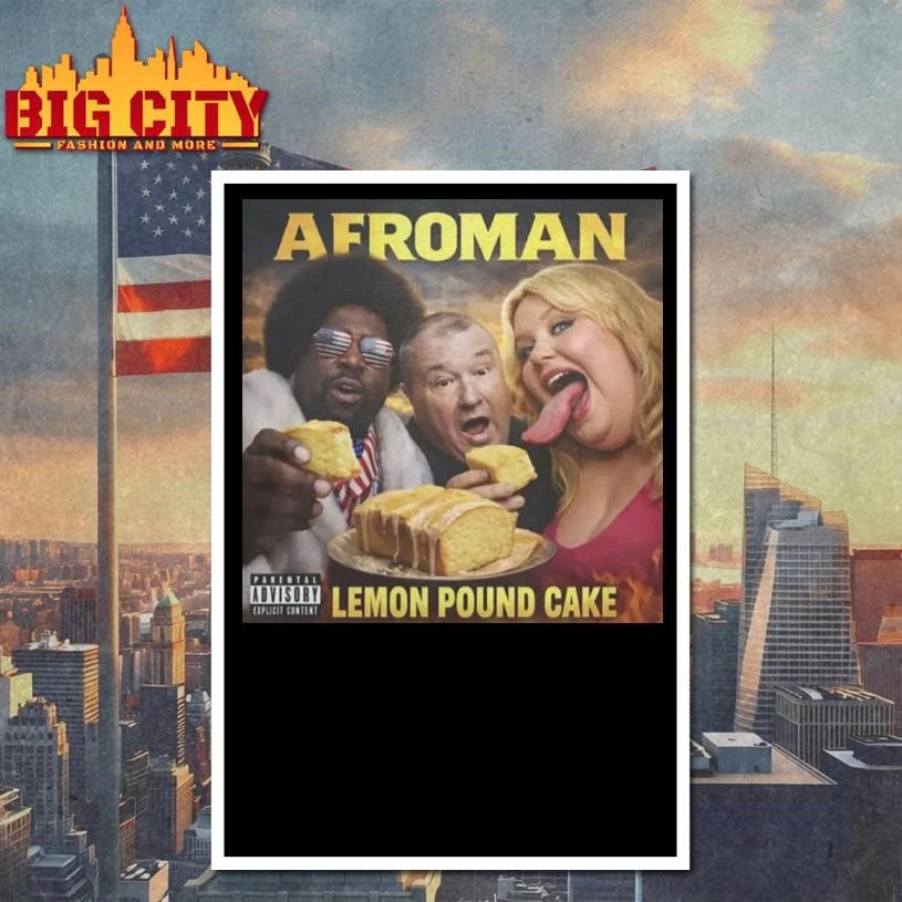 Afroman Lemon Pound Cake Parody Funny Shirt