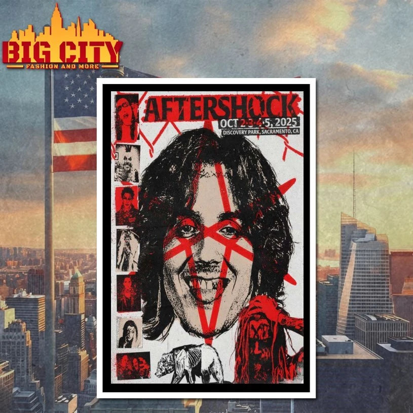 Aftershock Festival 2025 Discovery Park in Sacramento Poster Shirt