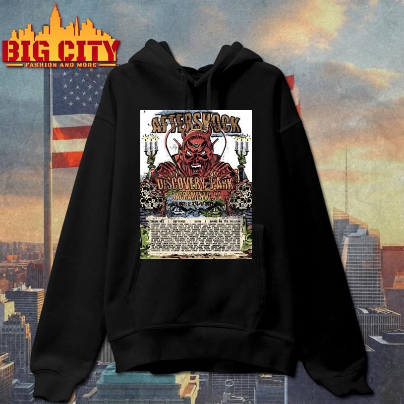 Aftershock Festival 2025 Sacramento California Venue Poster shirt