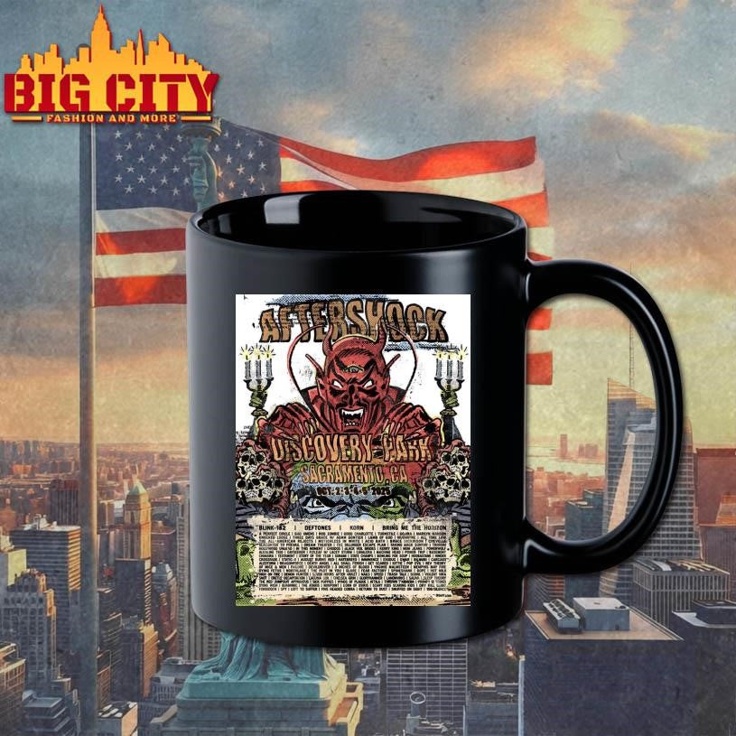 Aftershock Festival 2025 Sacramento California Venue Poster shirt