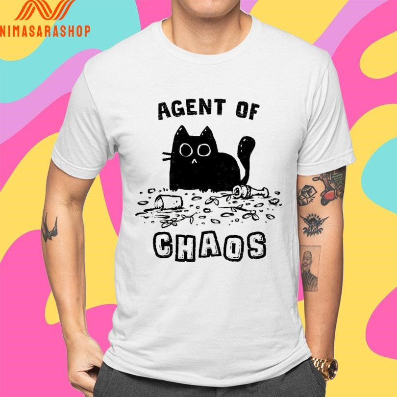 Agent Of Chaos Cat Shirts