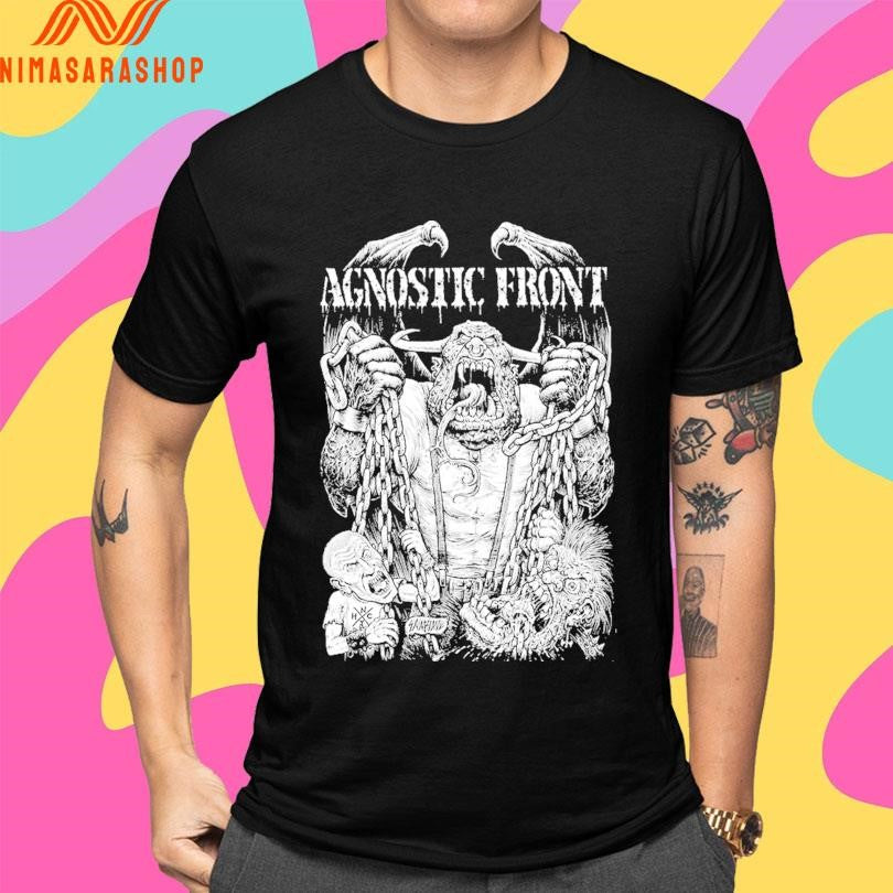 Agnostic Front Sawblade Logo Shirts