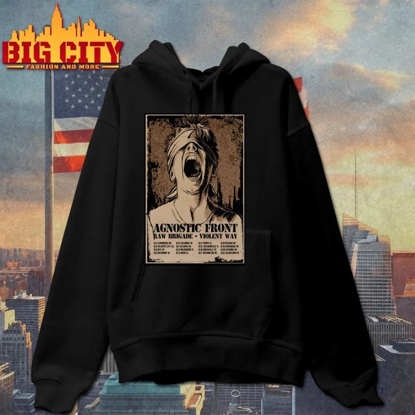 Agnostic Front Tour December 2025 Poster shirt