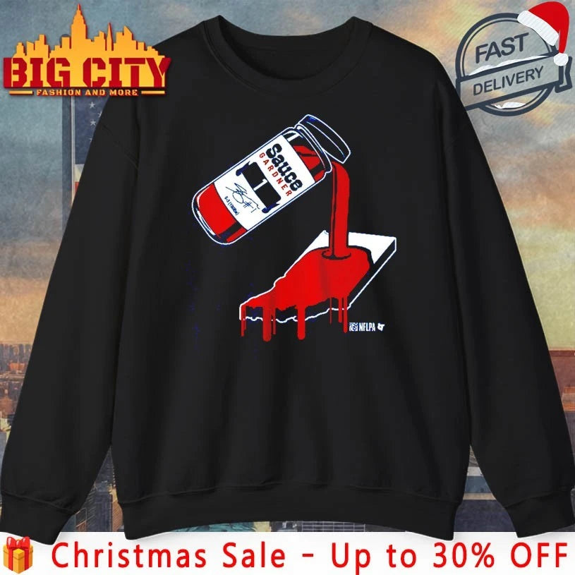 Ahmad Sauce Gardner Indy Sauce Bottle shirt