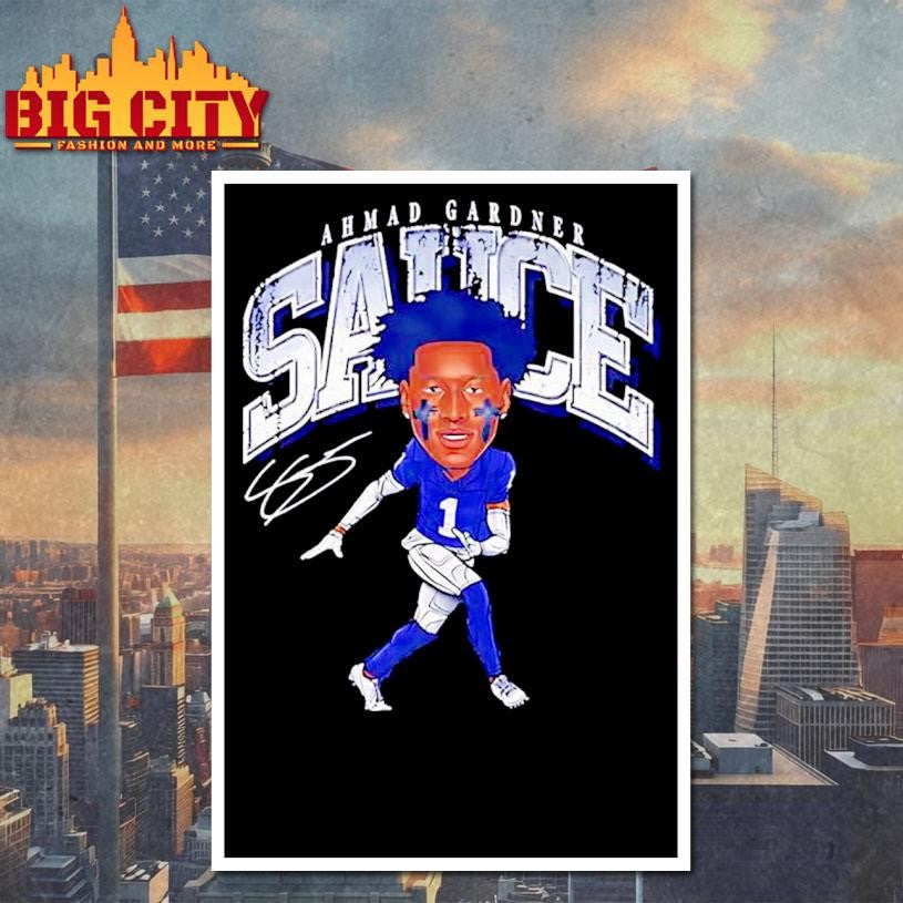 Ahmad Sauce Gardner caricature Indianapolis Colts Shirt