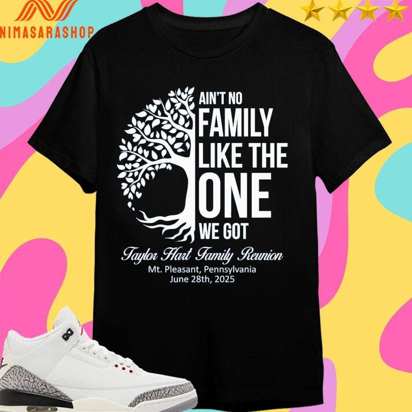 Ain’t No Family Like The One We Got Taylor Hart Family Reunion Mt Pleasant Pennsylvania June 28th 2025 Shirts