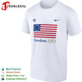 Air Force Falcons Freedom 250 Betsy Ross American Flag Logo shirt