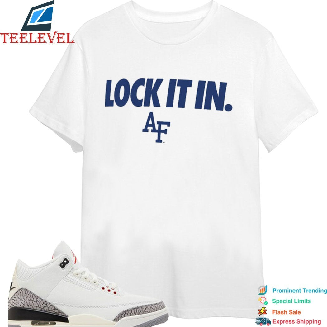 Air Force Falcons Lock It In  T-Shirts