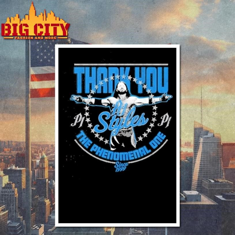 Aj Styles Thank You Greatest Moments Shirt