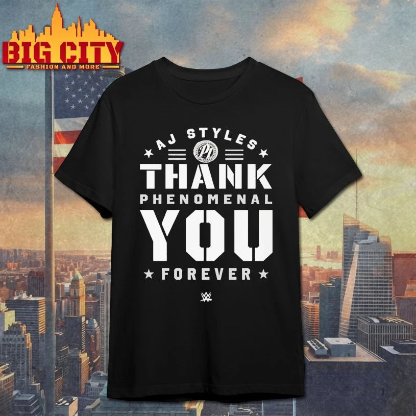 Aj Styles Thank You Phenomenal Forever t-shirt