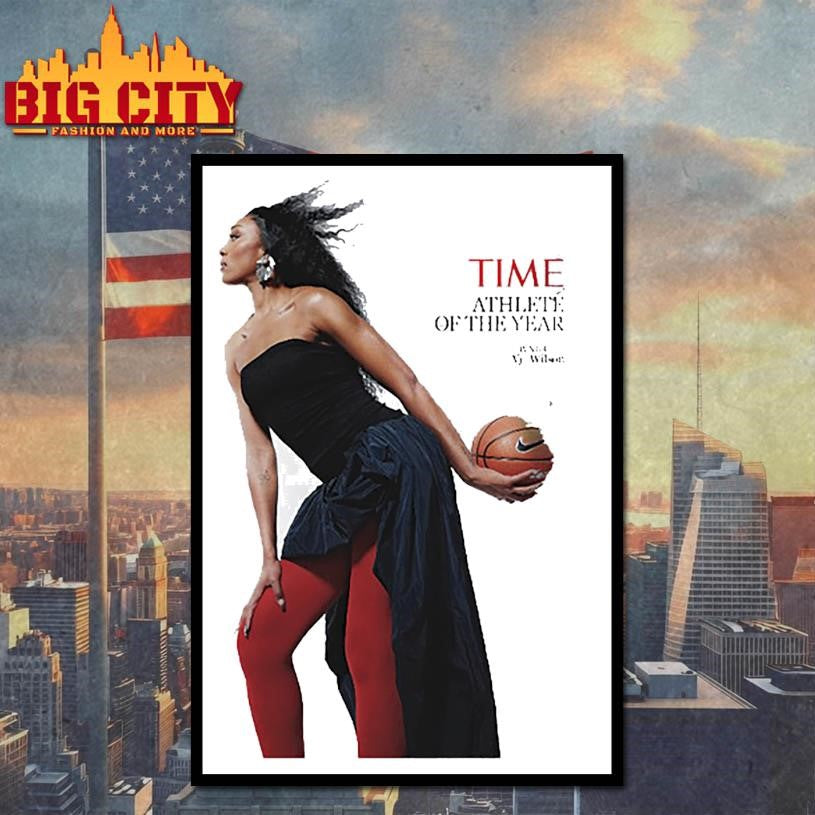 A’ja Wilson WNBA Star On Time Athlete Of The Year Shirt