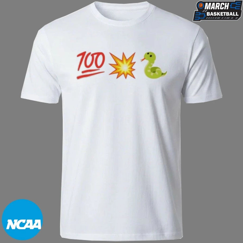 Aja Wilson Wilt Chamberlain Bam Adebayo Kobe Bryant Emoji 100 83-Point Boom Snake T-shirts