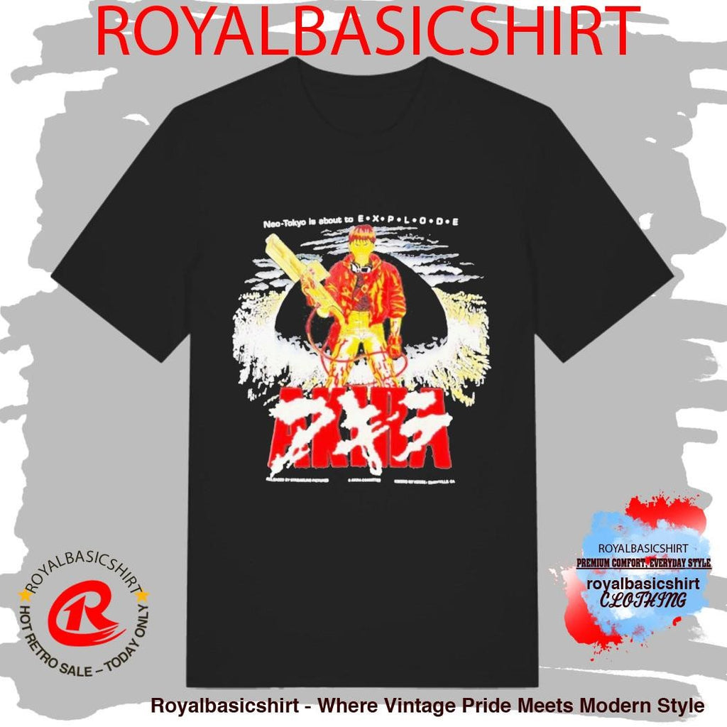 Akira Neo-Tokyo Is About To Explode Vintage Shirt